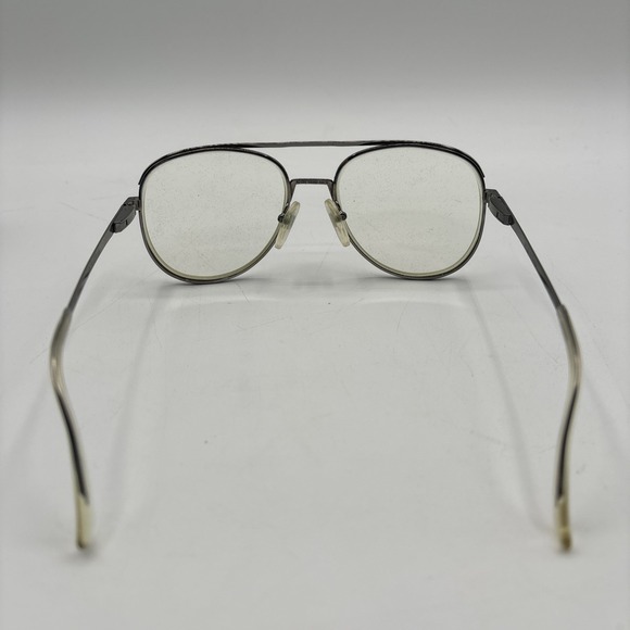 AO Safety American Optical Aviator 145 Z87 Glasses Silver Vintage‎ EX590 56 18 - Picture 4 of 13